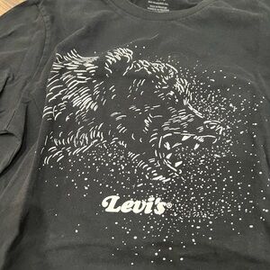 Levi's Charcoal Crew Neck Tee